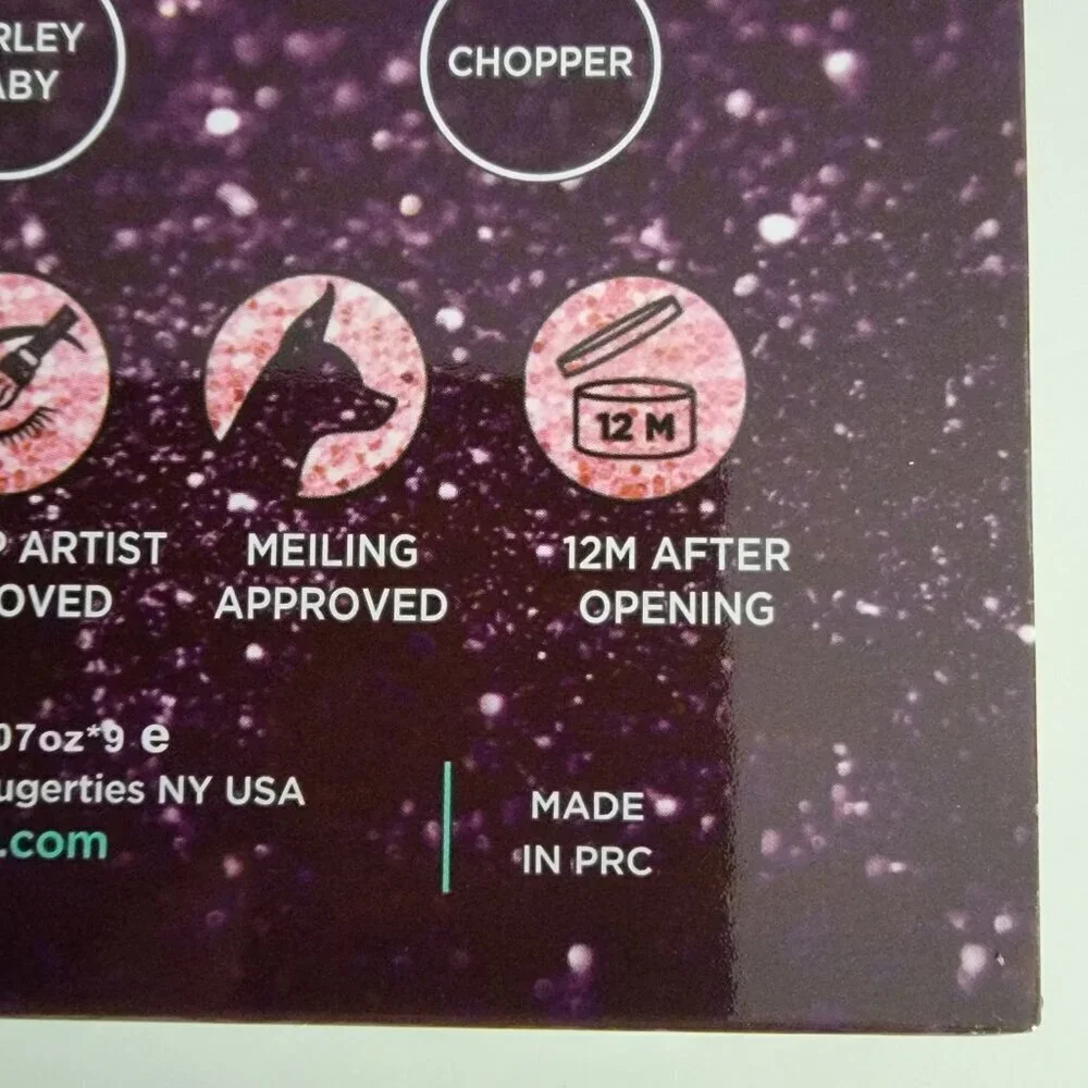 Paris Manning Velvet 59 Biker Babe Eyeshadow Contour Palette Perfect Gift